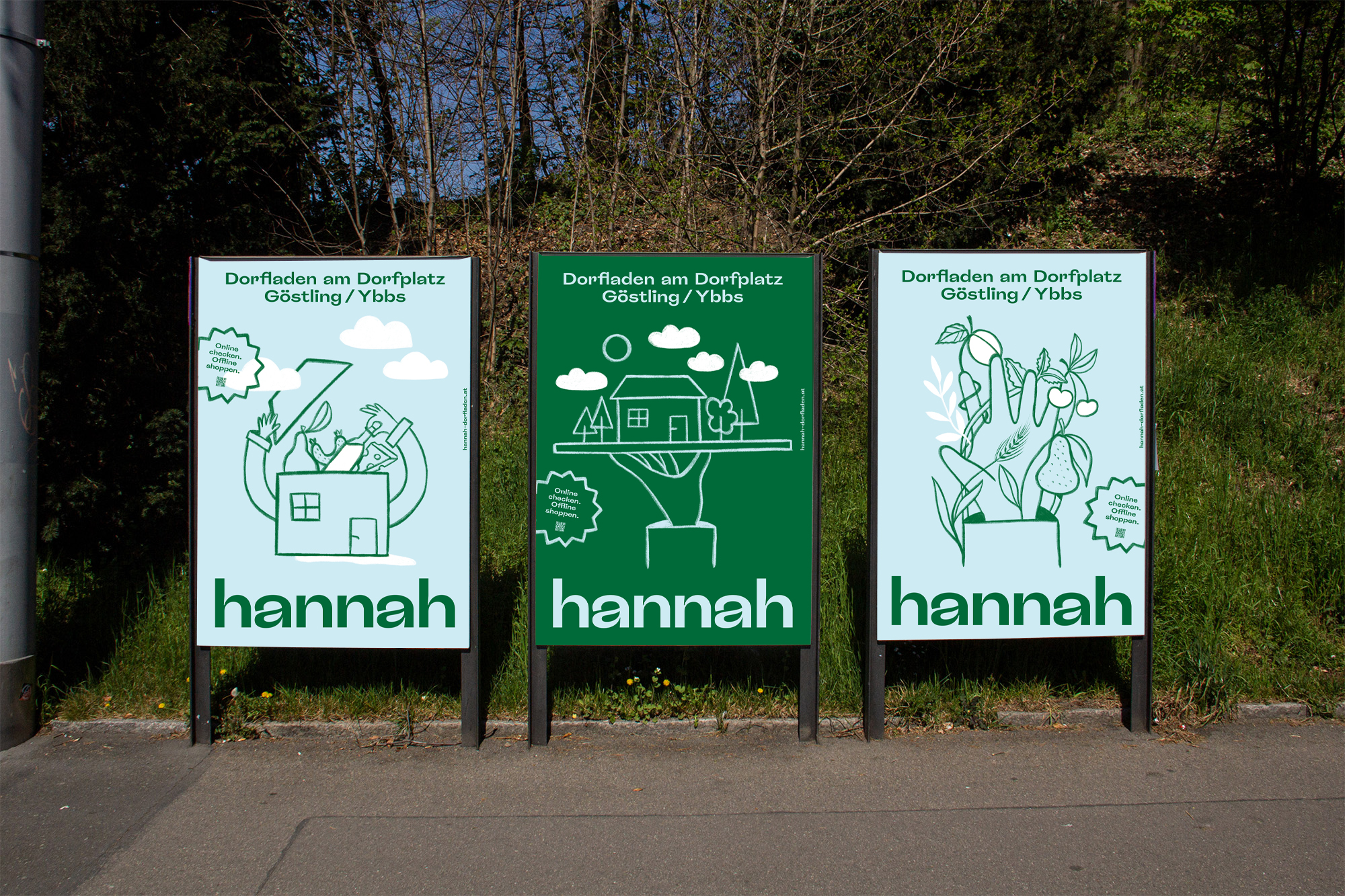 Dorfladen-Hannah-Poster